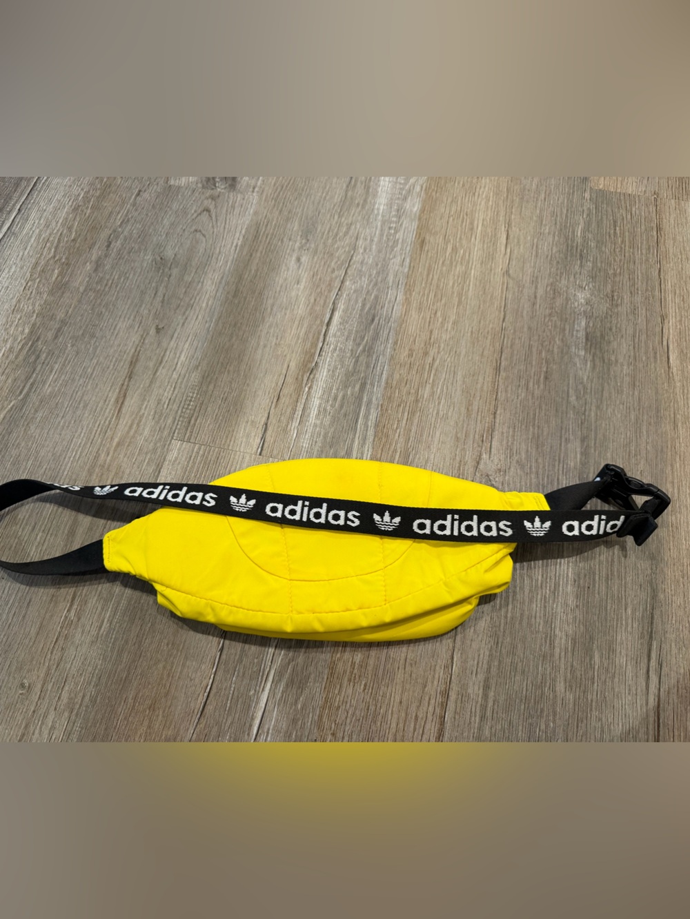 adidas Bright Yellow Trefoil Belt Bag - Picture 3 of 3